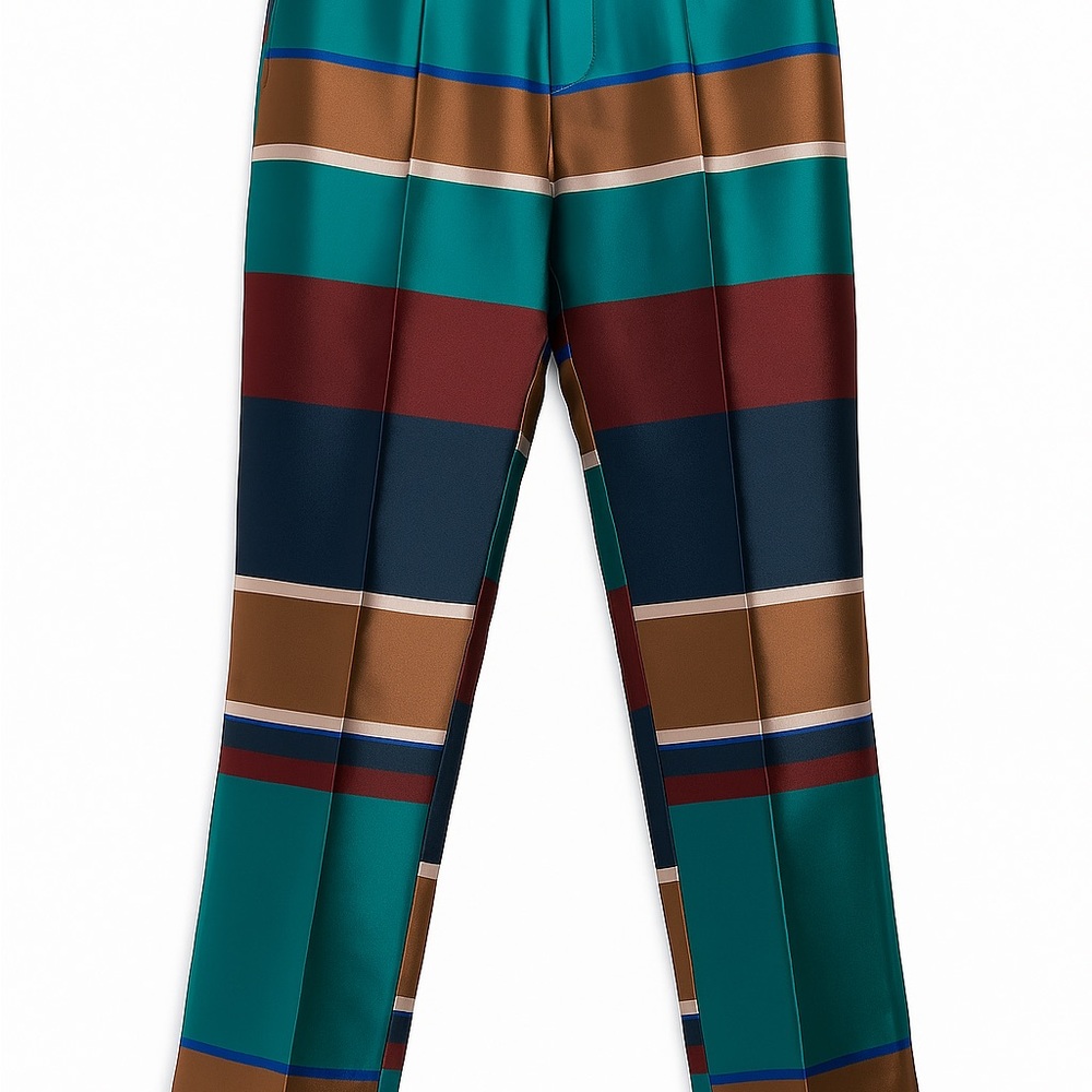 ASOS Multicolor Striped Men's Dress Pants
